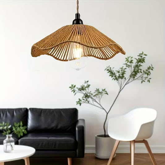 Woven Umbrella Pendant Light Shade