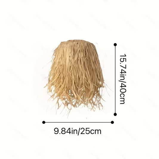 Raffia Woven Lampshade