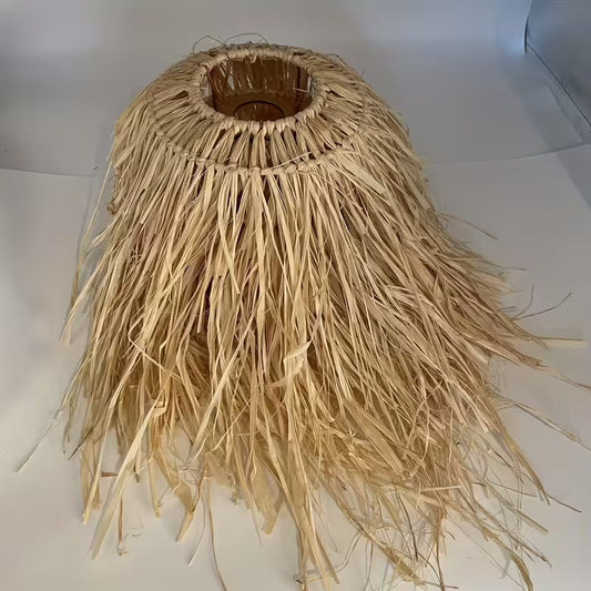 Raffia Woven Lampshade